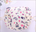 Drawstring Cosmetic Bag Travel Organizer - Beige Cosmetic