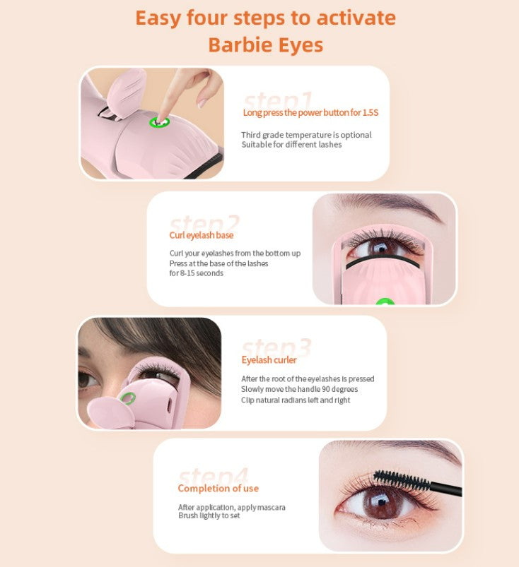 Electric Eyelasg Curler - Pink