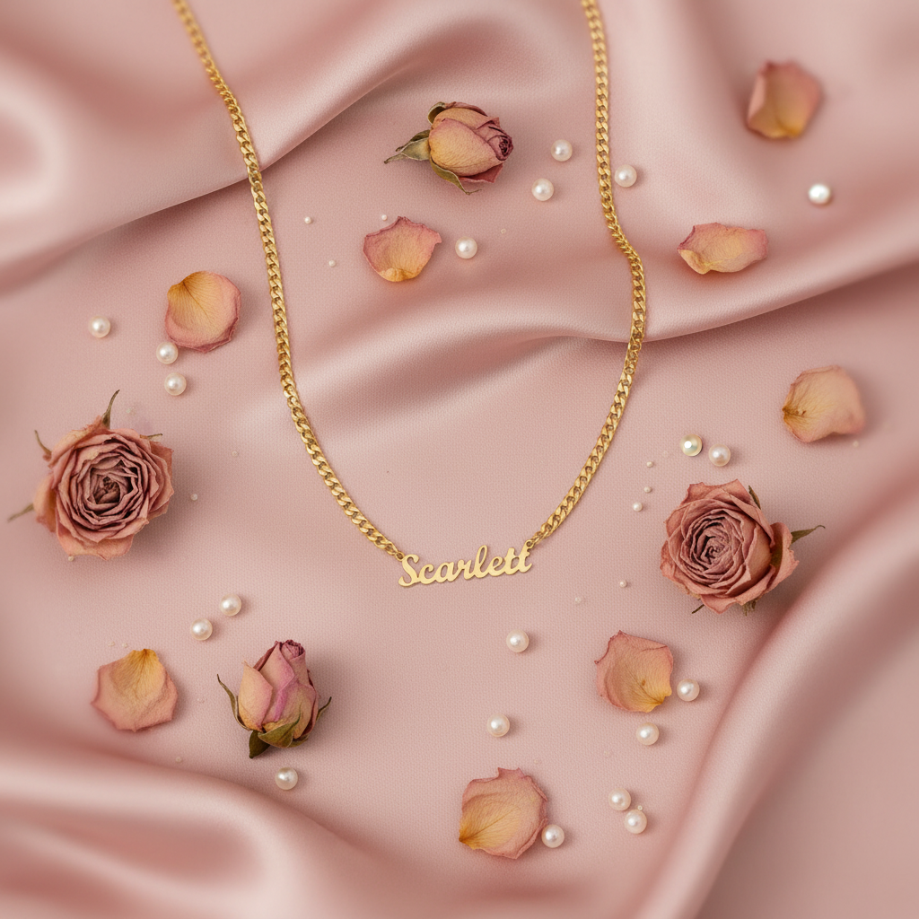 Gold Name Necklace