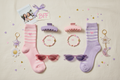 THE BESTIE DUO BOX - 12 piece matching BFF gift set flat lay