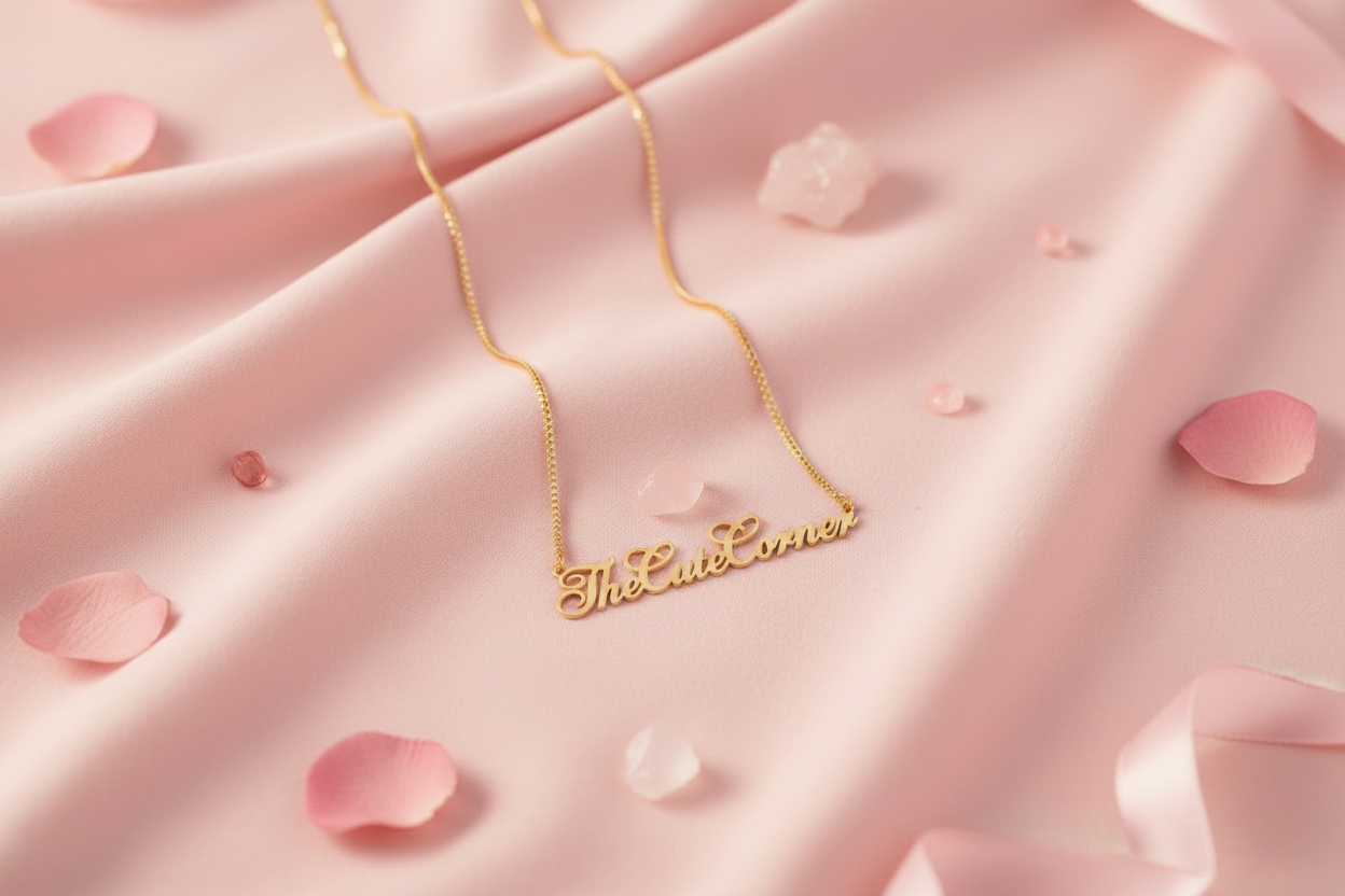 TheCuteCorner Name Necklace